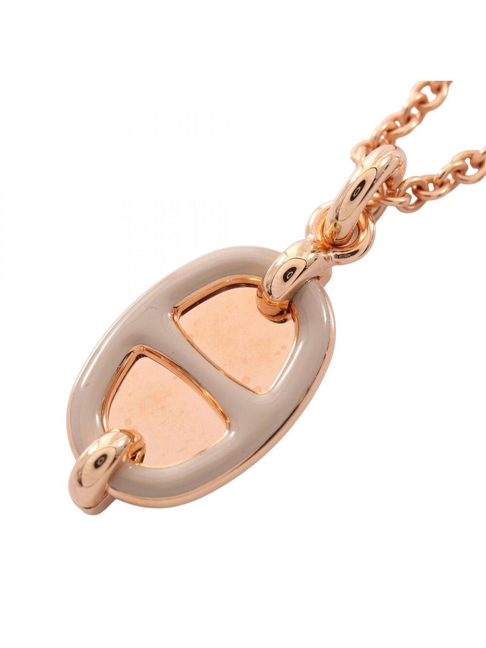 Hermes Pendant Mini Maillon Pm Necklace #295414H83B